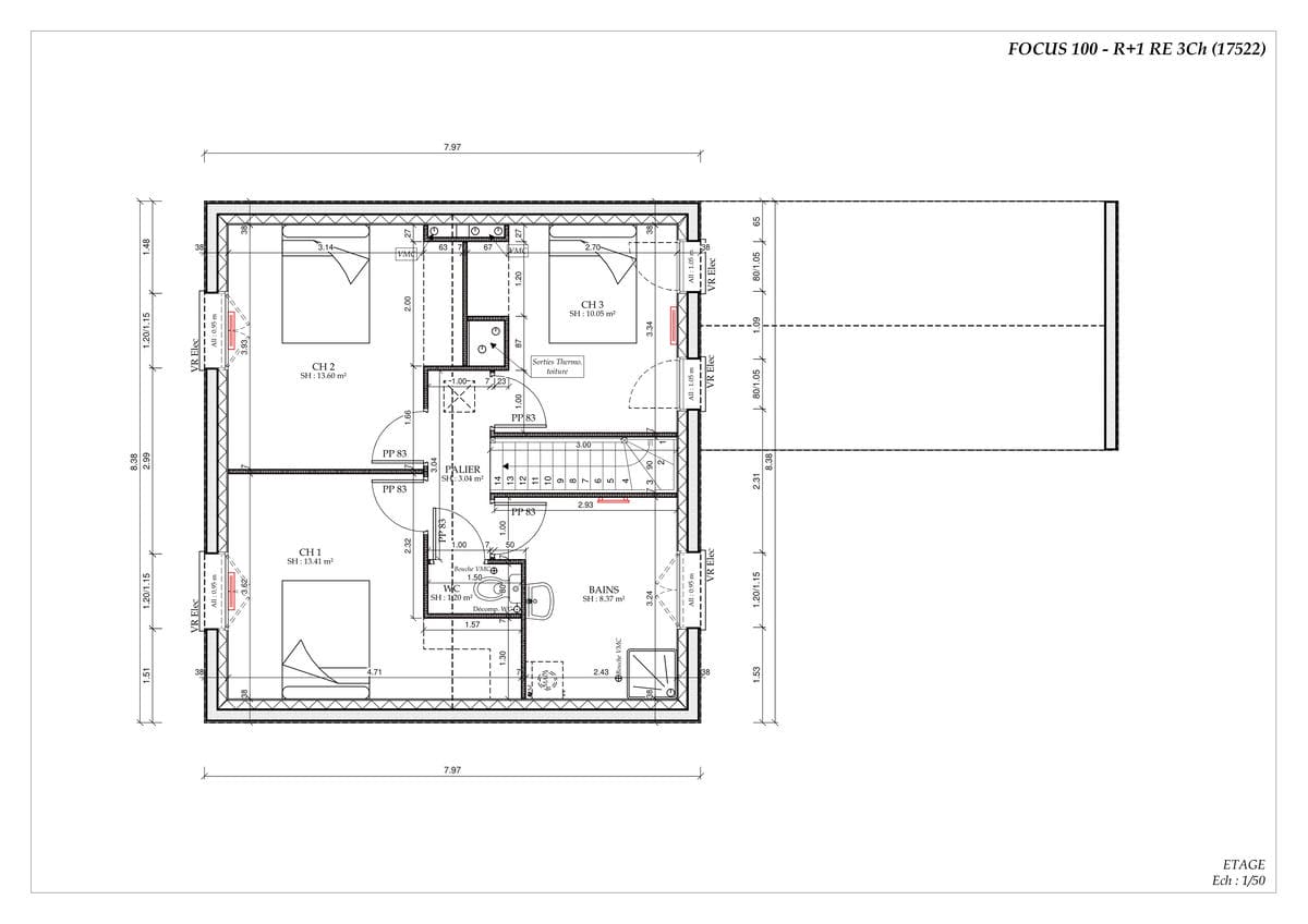Plan Étage Urban